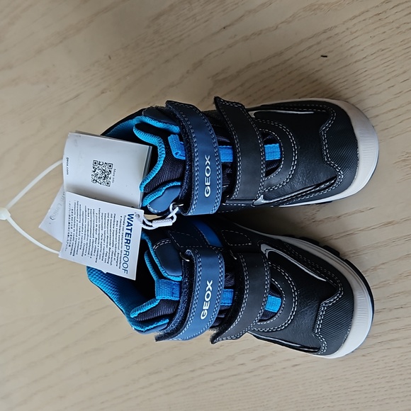 Geox waterproof toddler boots 8.5US/ 25EUR.Dark blue and grey - Picture 2 of 4